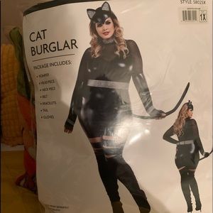 Plus size CAT BURGLAR costume 1x 16/18